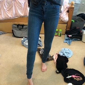 DSTLD slim high rise jeans